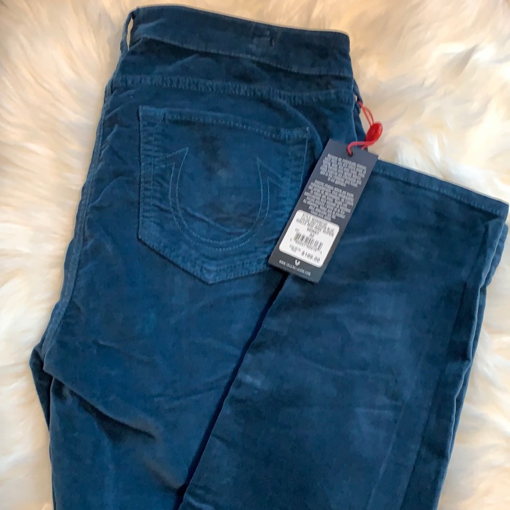 New True Religion stretchy jegging style pant